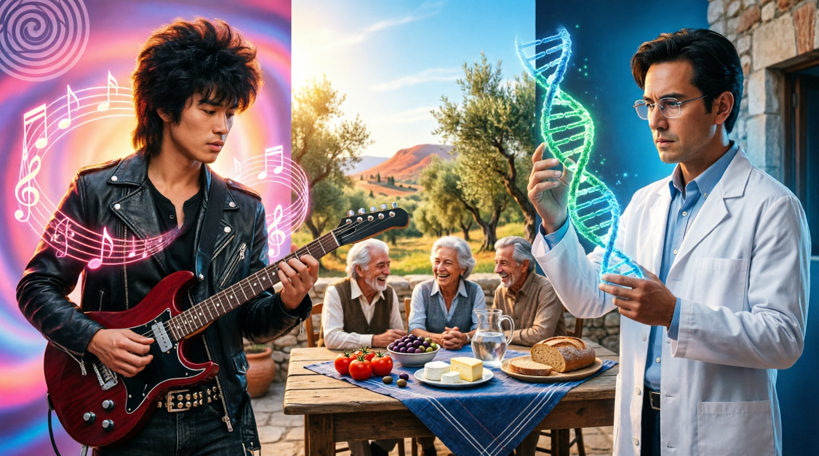 رحلة من موسيقى الروك إلى أسرار الشباب الدائم: مقدمة في نظام طول العمر الغذائي